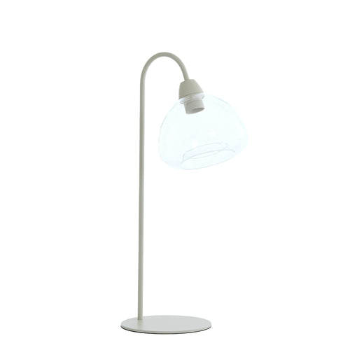 Light & Living tafellamp Bisho - wit - 31.5x20x61cm - vtwonen shop