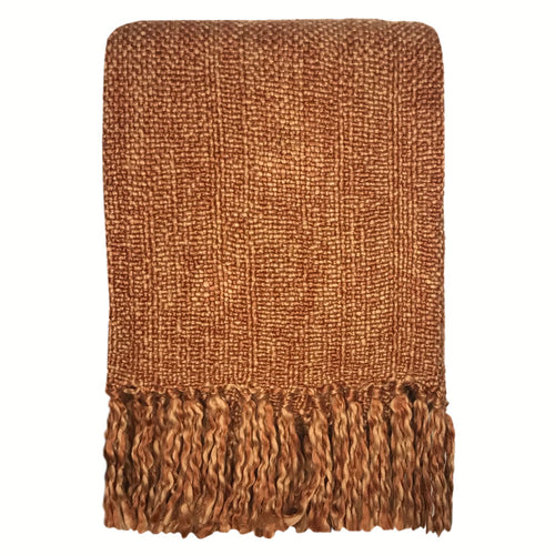 Malagoon plaid Marble - terracotta - 125x150cm