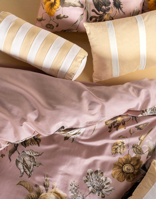 Essenza Florean dekbedovertrek - Lits-Jumeaux - 240x200/220 cm - Blush pink