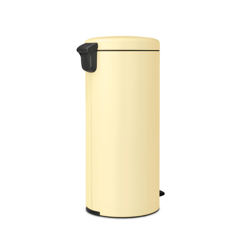 Brabantia NewIcon Pedaalemmer, 30 liter, kunststof binnenemmer - Mellow Yellow