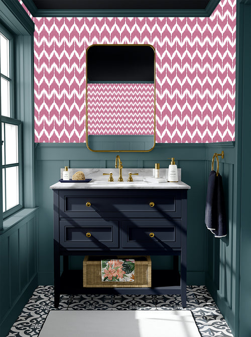 Catchii Behang Ikat Toko khaki