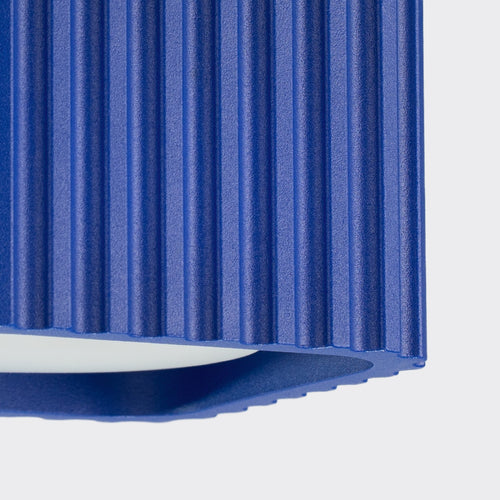 Sollux Lighting Plafondlamp RIFF 1 ultramarijn Gx53 - 10x10x6cm