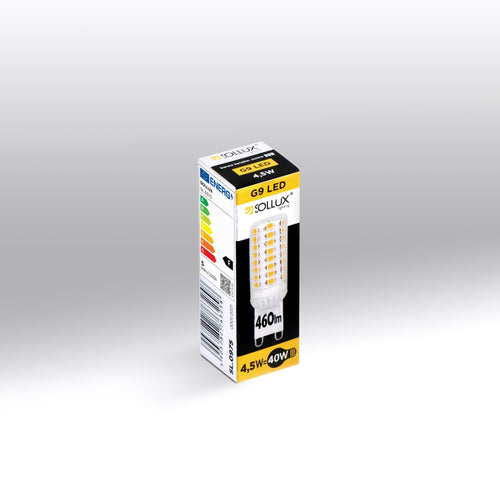 Sollux Lighting LED lamp G9 4000K 4,5W 460lm - 1,8x1,8x5,8cm