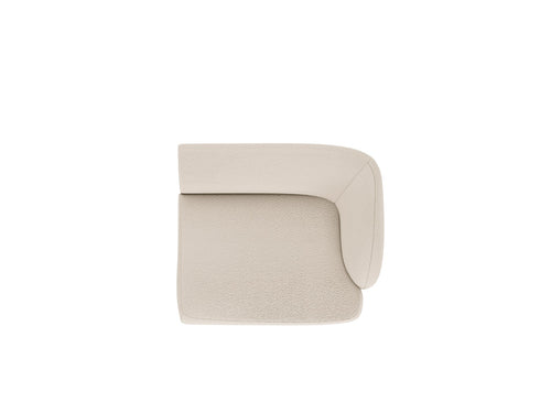 Micadoni rechter module Miley boucle beige - 90x90x70cm