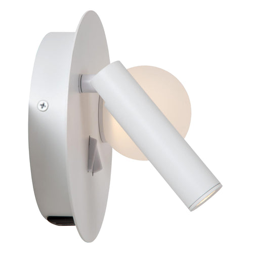 Lucide bedlamp MATIZ - Geïntegreerde LED - Wit - vtwonen shop