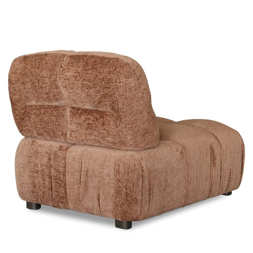 DÉJA Living Fauteuil Vita - Cognac Stof - 91x113x85cm
