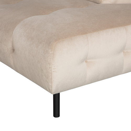 WOOOD hoekbank rechts Lloyd - Polyester - Sea Salt - 77x267x91/205