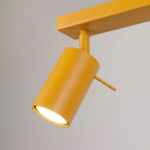 Sollux Lighting Plafondlamp RING 3L geel - 45x6x16cm