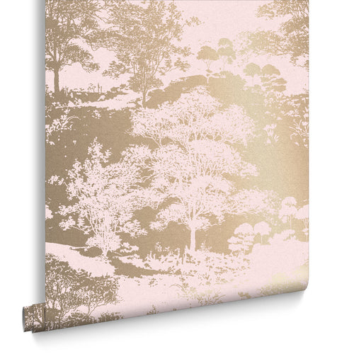 Graham & Brown Vliesbehang - Meadow Rose Gold - 10mx52cm - vtwonen shop