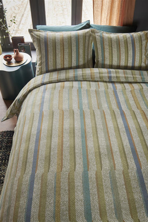 Beddinghouse Annie dekbedovertrek - Tweepersoons - 200x200/220 cm - Groen