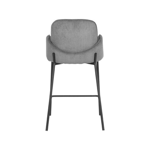 LABEL51 Barkruk Jari - Grijs - Zithoogte 65cm - Set van 2 - vtwonen shop