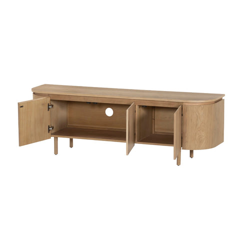 Livingfurn tv-meubel Tobago - bruin - 43x170x56