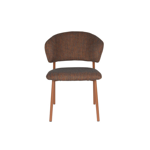 Housecraft Living Jasmine Eetkamerstoelen Gemêleerd Bruin - Set van 2