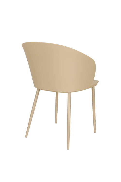 Housecraft Living Gigi Eetkamerstoel Beige - Set van 2 - vtwonen shop