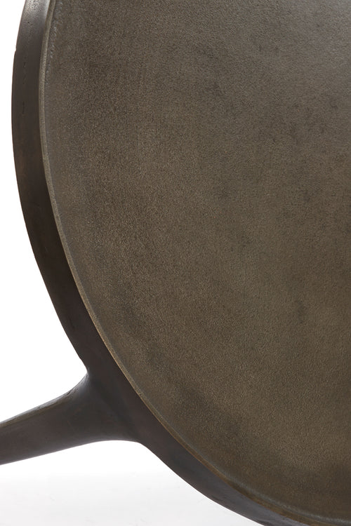 Light & Living salontafel TOBIAS - Ø75x44cm - bruin - Set van 2 - vtwonen shop