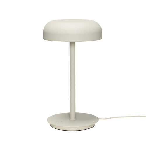 Hübsch tafellamp Velo - ijzer/polycarbonaat - ø20xh37cm, integreret