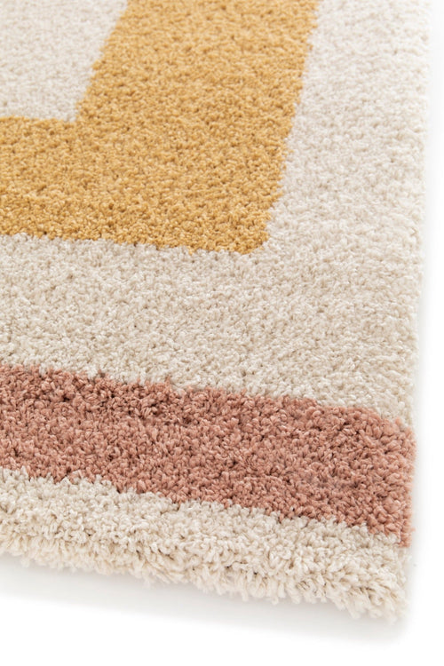 AFK Living vloerkleed Doodling - zeer zacht - geel - 80 x 150 cm - vtwonen shop