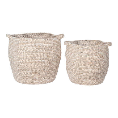 Artichok Aurelia Manden Set van 2 - Beige - met Handvaten - vtwonen shop