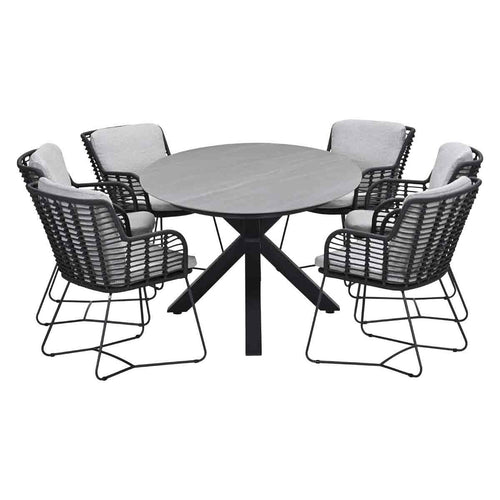 Garden Impressions tuinset Fabrice - Scot - Napoli sand - 230x115 cm - 7-delig - vtwonen shop