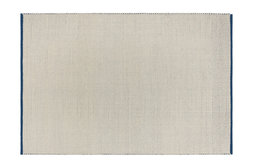 noo.ma handgeweven vloerkleed van Nieuw-Zeelandse wol - laagpolig, gestructureerd, rechthoekig