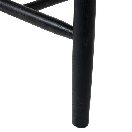 Furnhouse bankje Prime - Zwart - Papiergaren - 35x110x47