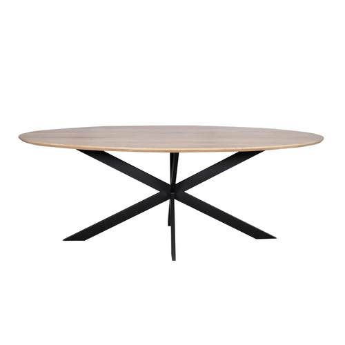 Starfurn  eettafel Ferris - bruin - 100x210x76cm - vtwonen shop