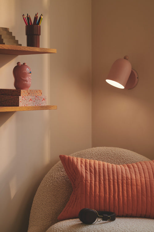 Nordlux Gaston | Wandlamp | E27 Fitting | Stofroze