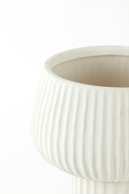 Light & Living vaas FEYA - Ø27.5x36cm - wit - vtwonen shop