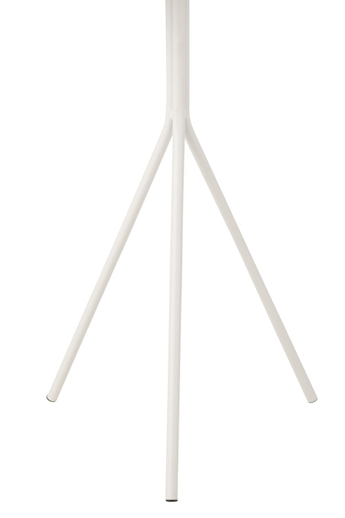 J-Line salontafel Rond - metaal - wit