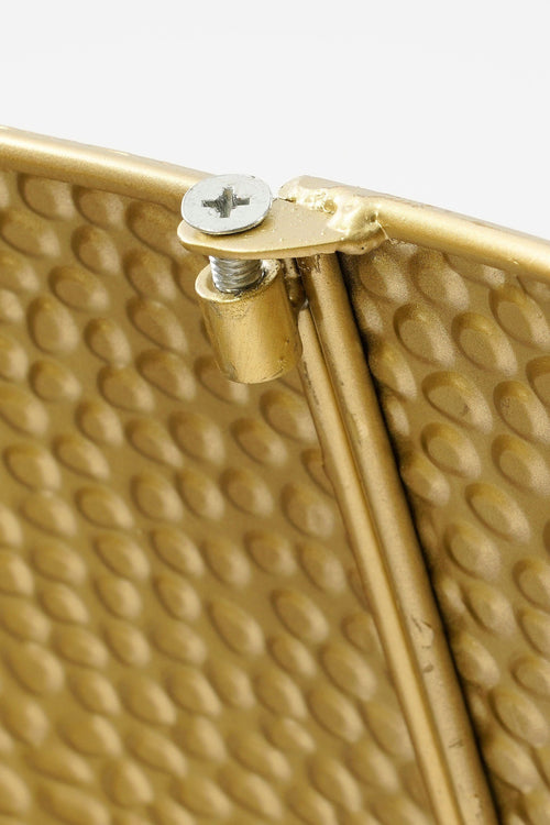 Mica Decorations Kerstboomrok - L58 x B38 x H26 cm - Metaal - Goud