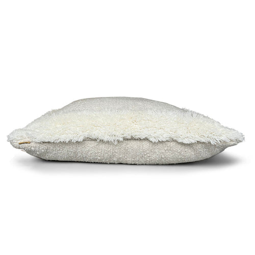 Malagoon vloerkussen Eboya - gebroken wit - 90x90cm 100% wol