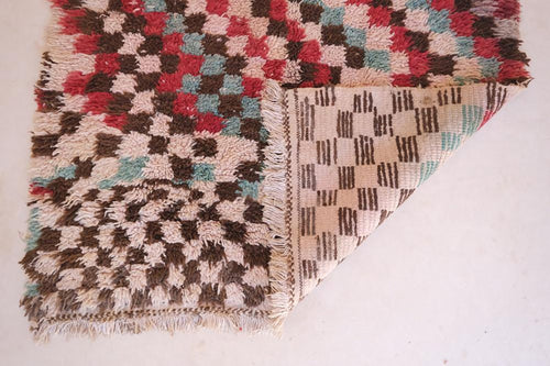 AFK Living vloerkleed Berber - handgemaakt - Wol - 110 cm x 176 cm - vtwonen shop