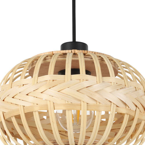 EGLO hanglamp Amsfield 1 - e27 - zwart - vtwonen shop