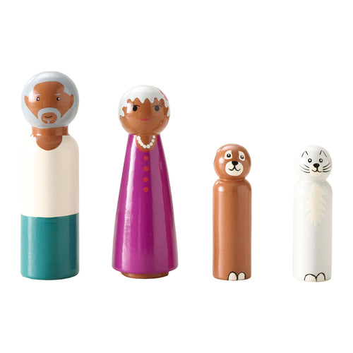 Petite Amélie Poppen voor poppenhuis  'Ma Grande Famille Bougainville' - vtwonen shop