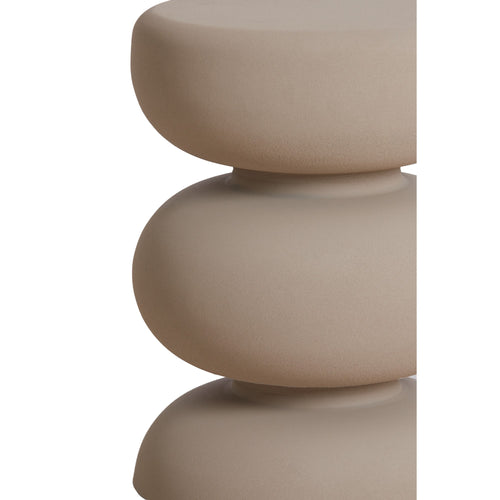 Light & Living bijzettafel Kobodo - wit - Ø35cm
