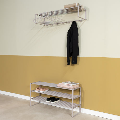 Spinder Design schoenenrek Rex SR 2 - Silky Taupe - 100 cm - vtwonen shop