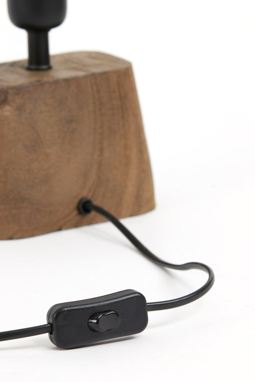 Light & Living lampvoet KARDAN - 11x9x19cm - bruin - vtwonen shop