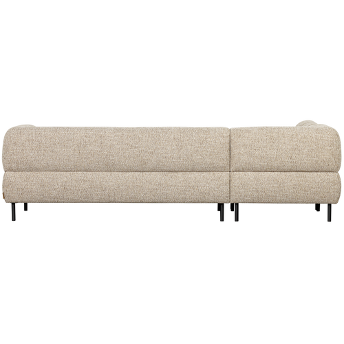 WOOOD hoekbank links Lloyd - Polyester - Naturel - 77x267x205/91