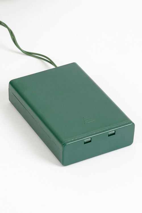 Black Box Trees Nagoya Kerstkrans met LED Verlichting - H12 x Ø45 cm - Groen - vtwonen shop