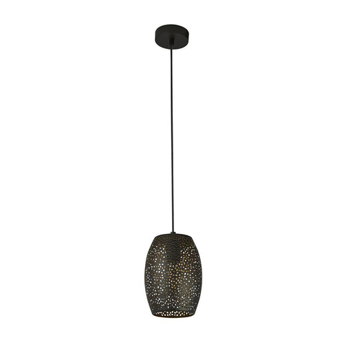 Searchlight Laser 1 lichthanger, zwart en goud