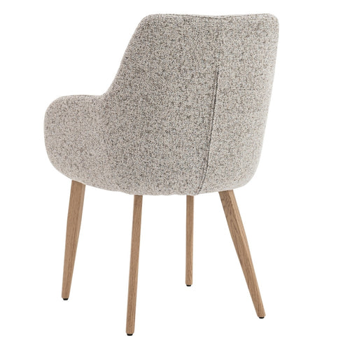 DÉJA Living Eetkamerstoel Noé - Beige/Naturel - Zithoogte 47cm - Set van 2 - vtwonen shop