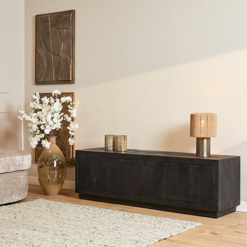 Starfurn  tv meubel Brussel - zwart - 42x150x46cm