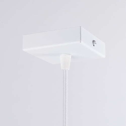 Sollux Lighting Hanglamp ARIES wit - 24x8x133cm