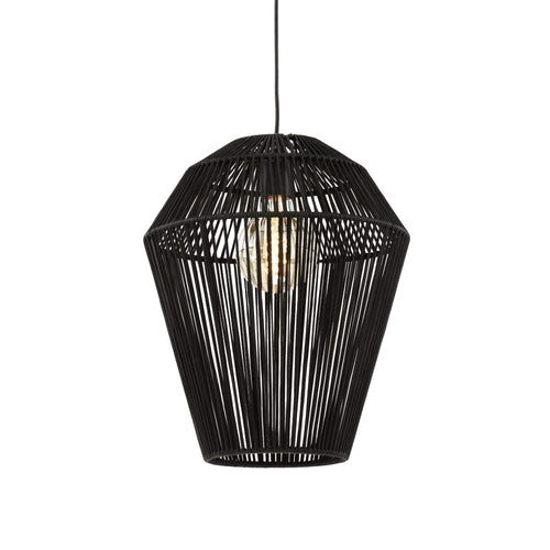 Light & Living hanglamp Deya - zwart - Ø38cm - vtwonen shop