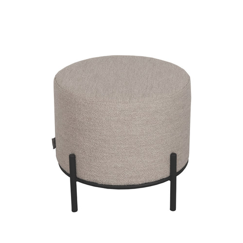 LABEL51 Poef Troy - Naturel Bouclé - 46x46x41cm