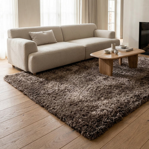 DÉJA Living Vloerkleed Sema - Grijs Wol - 160x230cm