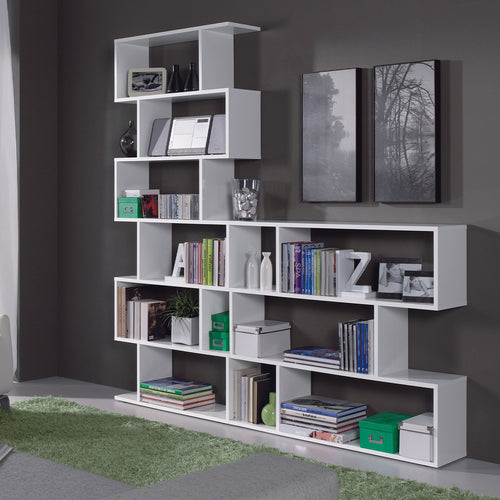 Calicosy - Bücherregal mit 6 Fächern ATHENA - 24x80x192 cm