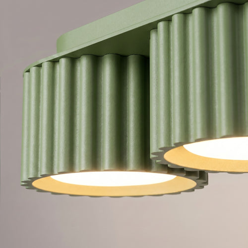 Sollux Lighting Plafondlamp AURA 3 salie Gx53 - 32,5x10x8cm