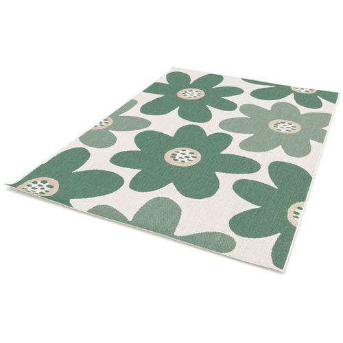 AFK Living vloerkleed Primavera - voor binnen en buiten - groen - 140 x 200 cm