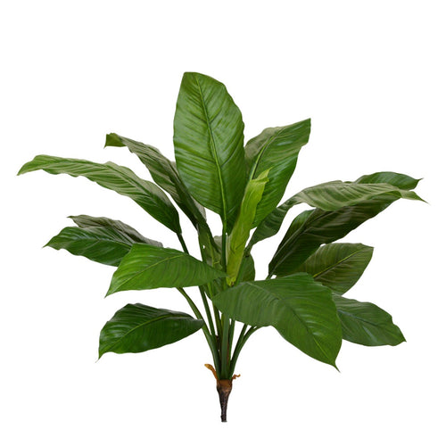 Maxifleur Spathiphyllum King kunstplant 80cm - groen